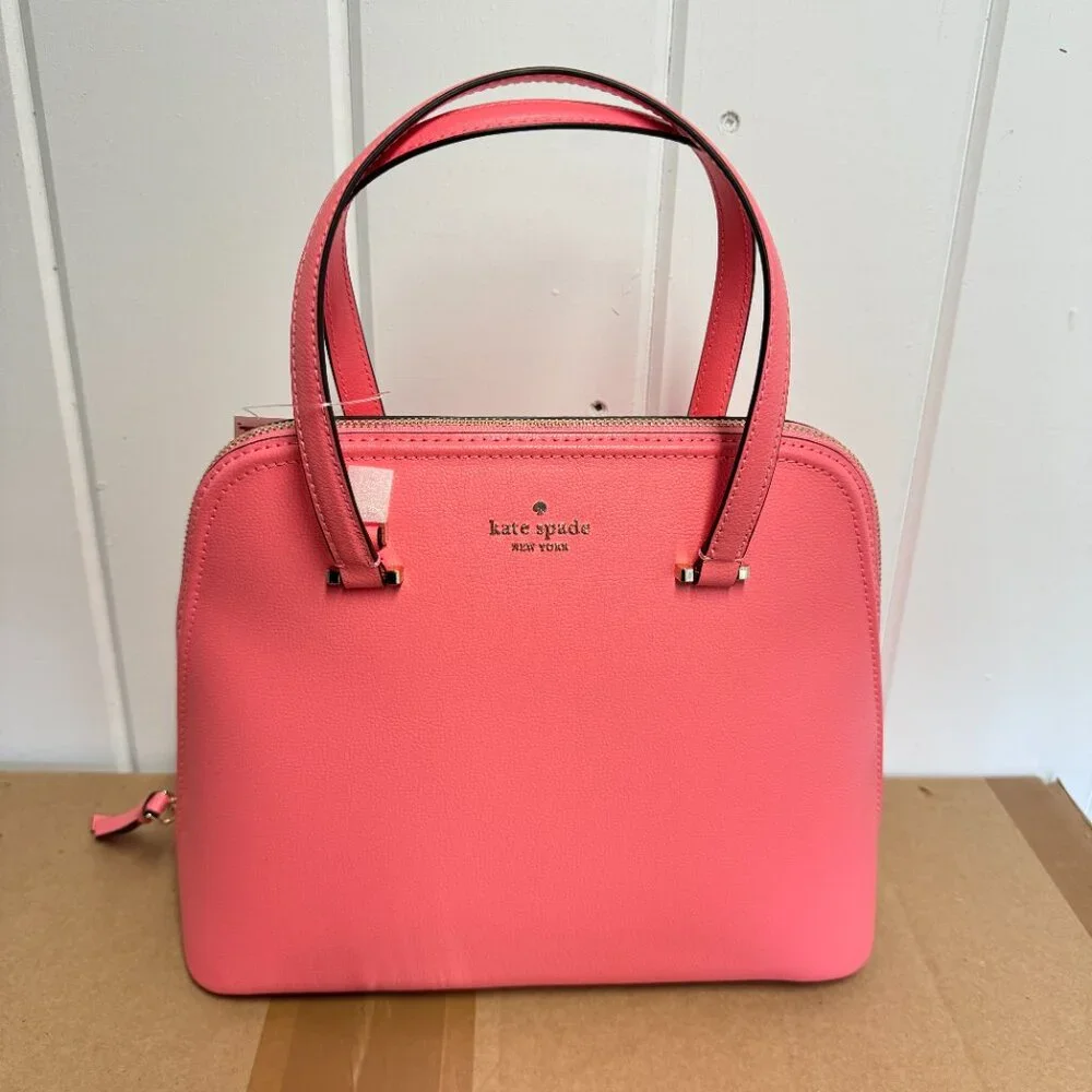 kate spade new york Patterson Drive Medium Dome Satchel – Peach Nectar - Picture 4 of 5